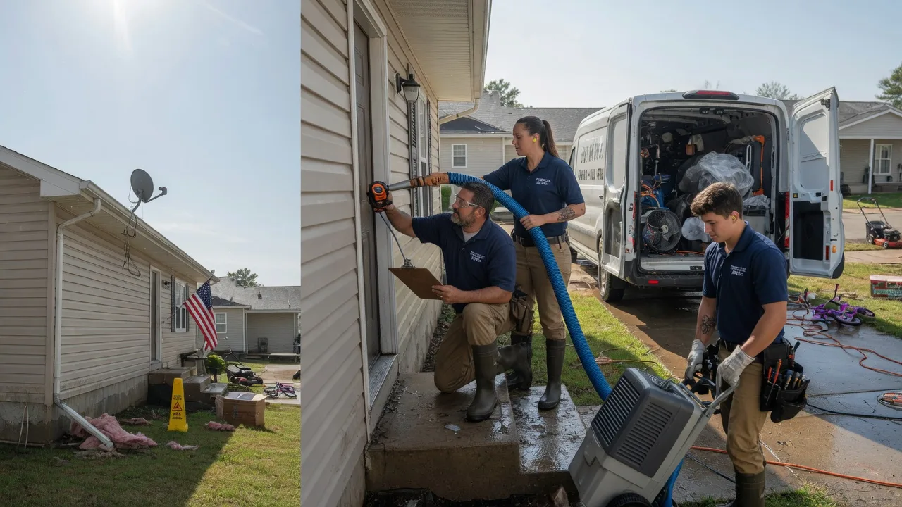 Ceiling Water Damage Restoration in Moseley, VA near me